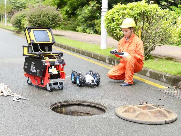 文县管道机器人检测